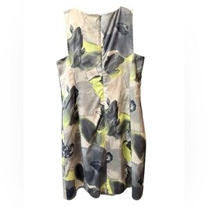 Sleeveless, floral print, sheet dress from Ann Mashburn